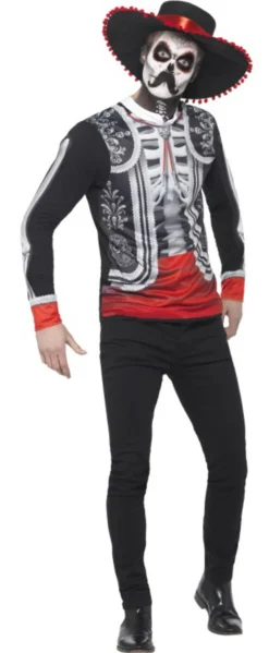 Day Of The Dead El Senor Mens Costume