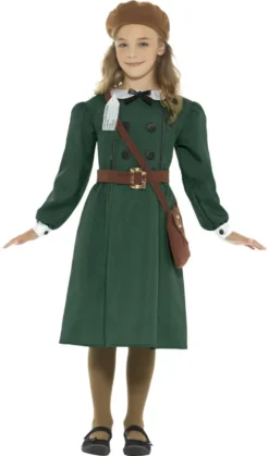 WW2 Evacuee Girls Costume