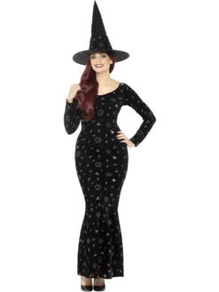 Deluxe Black Magic Ouija Witch Costume