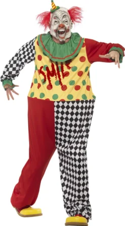 Sinister Clown Mens Fancy Dress