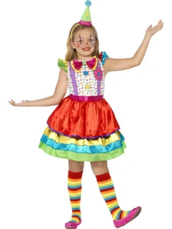 Deluxe Clown Girls Costume