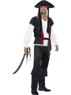 Aye Aye Pirate Captain Mens Costume