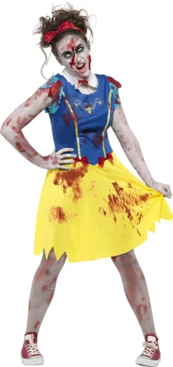 Zombie Miss Snow Ladies Costume