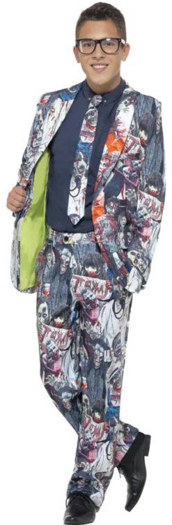 Zombie Suit Teens Costume