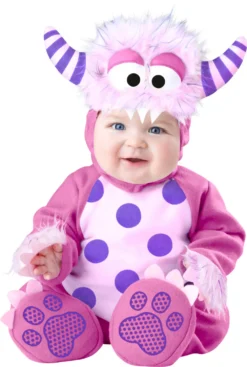 Pink Monster Baby Costume