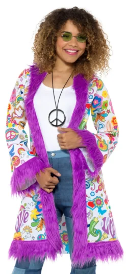 60s Groovy Hippie Ladies Coat