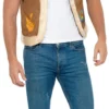 Hippie Waistcoat Adults Costume Accessory