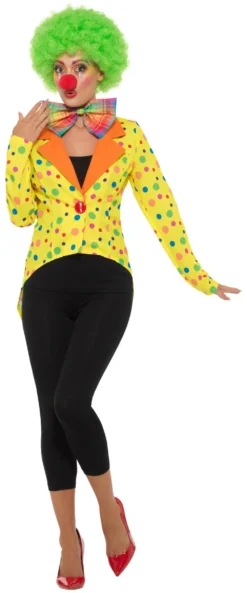 Colourful Clown Tailcoat Jacket