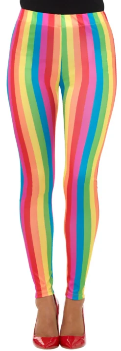Rainbow Clown Ladies Leggings
