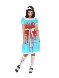 Ladies Bloody Prom Queen Costume