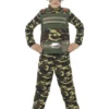 Camouflage Military Boy Costume
