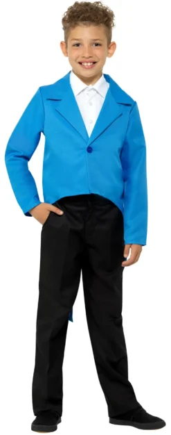 Blue Tailcoat Kids Costume Accessory