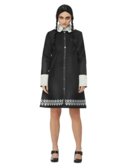 Ladies Addams Family 2 Wednesday Costume