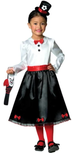 Girls Victorian Nanny Costume