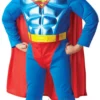 Kids Metallic Chest Superman Costume