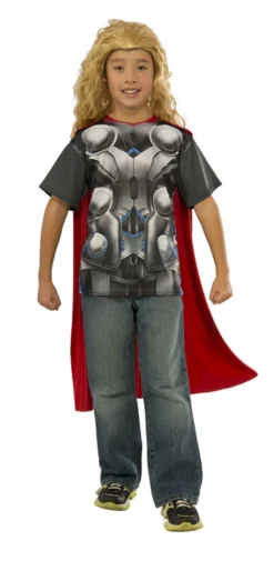 Thor Boys T-Shirt Boys Costume Kit