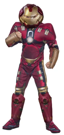 Deluxe Hulk Buster Boys Superhero Costume
