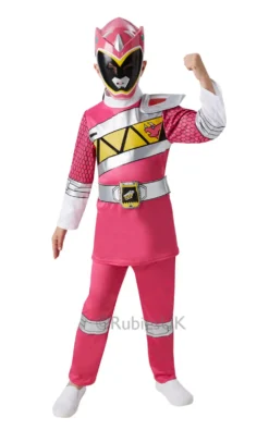 Deluxe Pink Power Ranger Dino Charge Costume