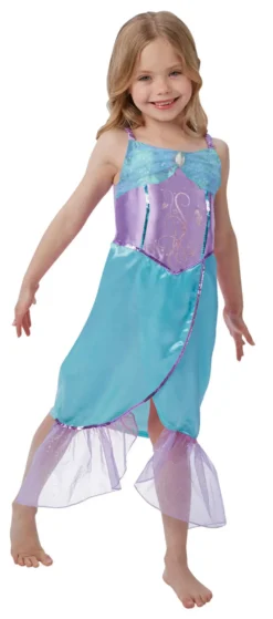 Girls Mermaid Fancy Dress Costume
