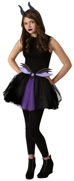 Maleficent Tutu Tween Accessory Set