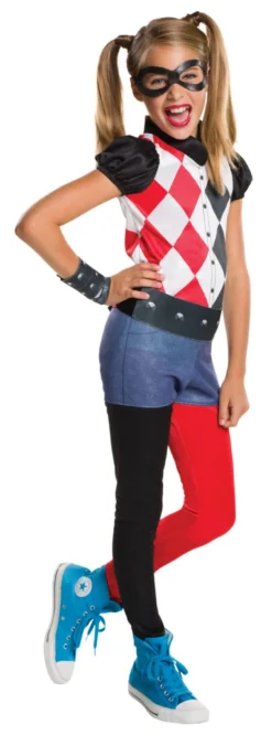 Harley Quinn Girls Costume