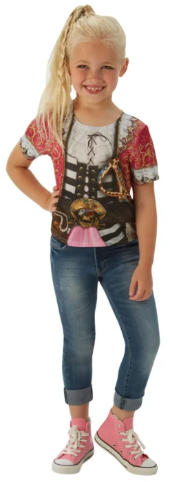 Pirate Girl T-Shirt Kids Costume