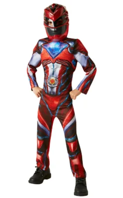 Deluxe Red Boys Power Ranger Costume