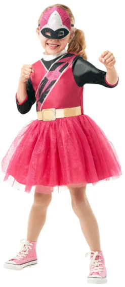 Pink Ninja Steel Power Ranger Girls Costume