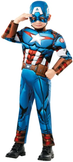 Deluxe Captain America Infinity War Boys Costume