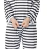 Convict Prisoner Mens Costume