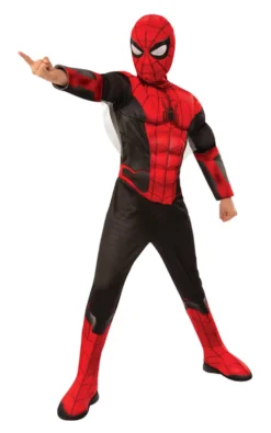 Deluxe Spider-Man Red/Black Boys Costume