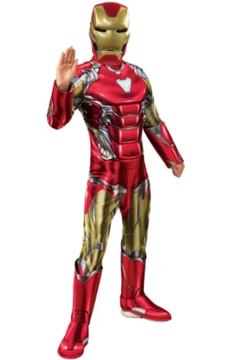 Deluxe Iron Man Boys Fancy Dress
