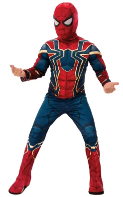Deluxe Iron Spider Boys Costume