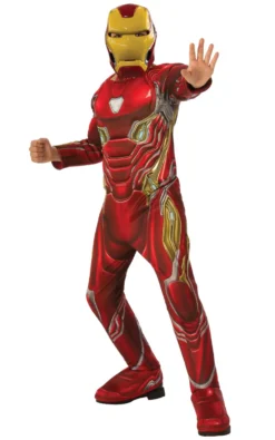 Deluxe Iron Man Boys Costume