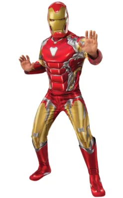 Deluxe Iron Man Mens Costume