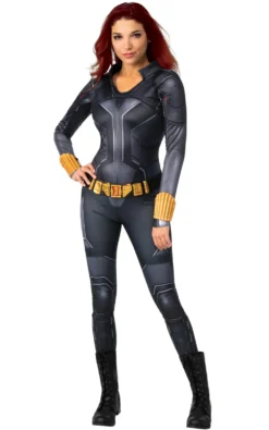 Ladies Deluxe Black Widow Costume
