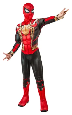 Kids Iron Spider Man No Way Home Deluxe Costume