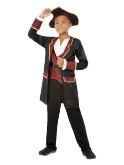 Deluxe Swashbuckler Pirate Boys Costume