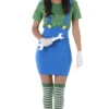 Green Plumber Girl Ladies Costume