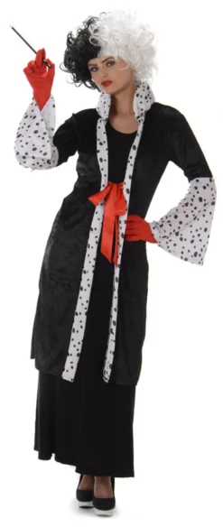 Cruella Madame Evil Ladies Costume