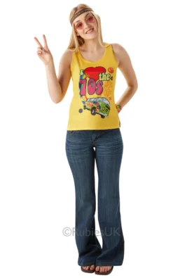 I Love The 70s Top Costume