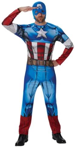 Classic Captain America Mens Costume