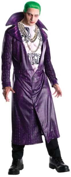 Joker Suicide Squad Mens Villain Fancy Dress