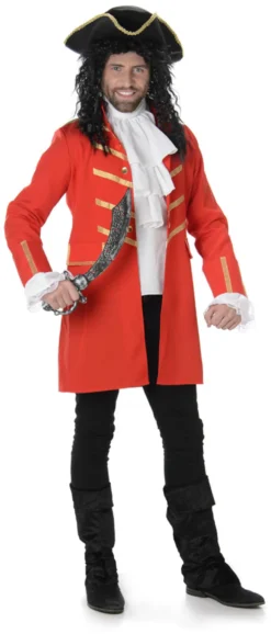 Red Pirate Mens Costume