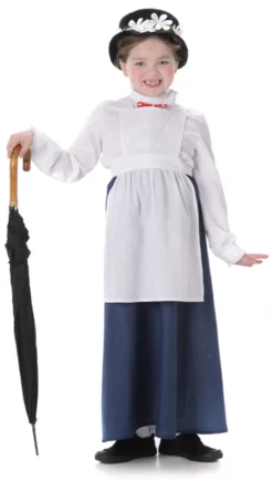 Victorian Nanny Girls Fancy Dress Costume