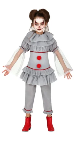 Girls Killer Clown Costume