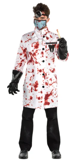 Demented Dentist Mens Costume