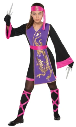 Sassy Samurai Girls Fancy Dress