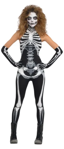 Bone-a-fied Babe Skeleton Costume