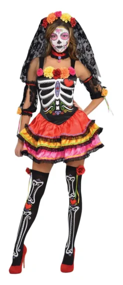 Day Of The Dead Senorita Costume Accessory